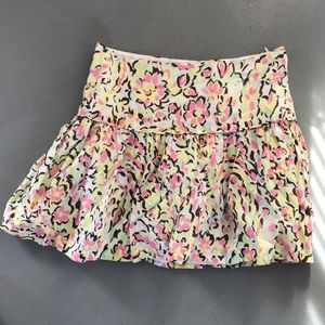 Milky floral skirt women’s size 6
